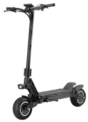Casavibeo YUME HAWK Pro electric scooter with sleek black frame, foldable design, and handlebar controls, ready for urban commuting.
