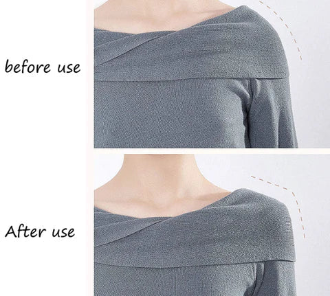 Invisible anti-slip shoulder pads by Belro for women's clothing, enhancing comfort and fit in lingerie and undergarments.