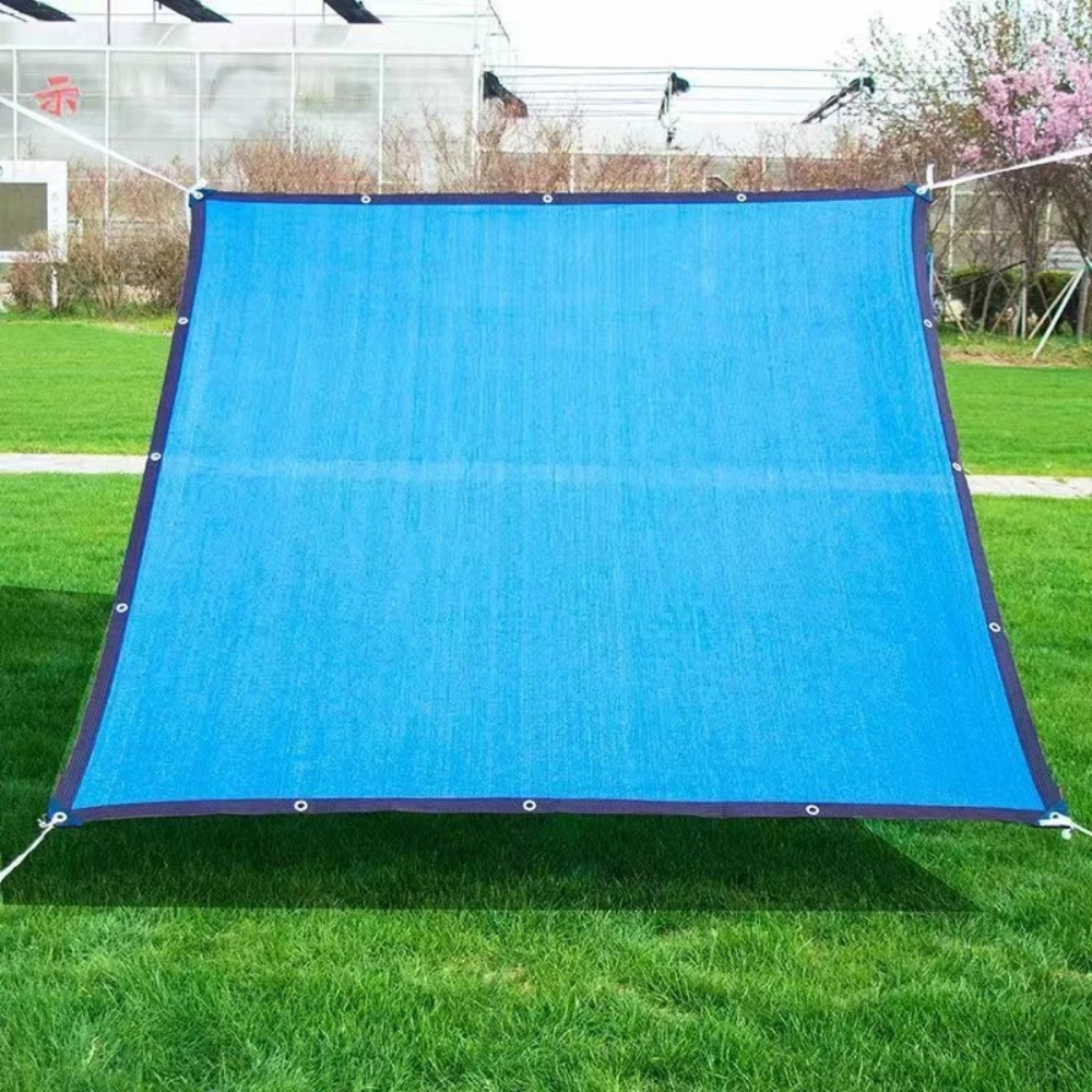 Belro outdoor mesh patio sun shade sail canopy providing shade and protection for outdoor spaces, made of durable mesh fabric.