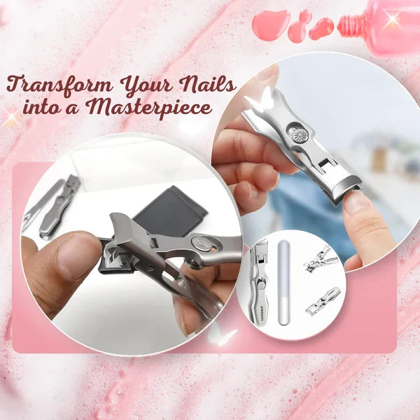 Belro Ultra Sharp Nail Cutter with wide jaw opening for thick nails, designed for precise nail trimming and grooming.