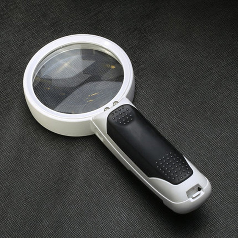 Belro optical magnifying glass with ergonomic handle, suitable for detailed viewing and precision inspection.