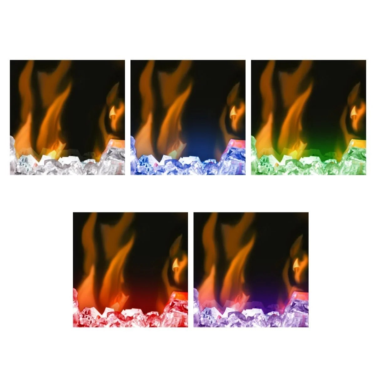 Casavibeo Dimplex IgniteXL 60-inch built-in linear electric fireplace with realistic flames and modern design.