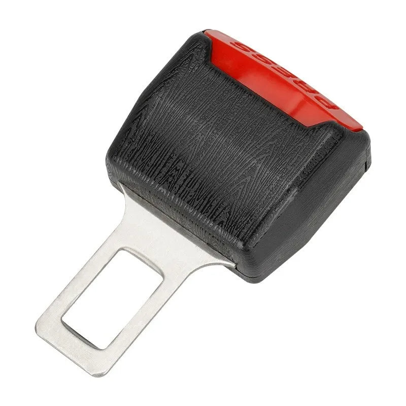 Black Belro universal anti-slip seat belt extender for men, designed to improve comfort and fit in vehicle safety harnesses.