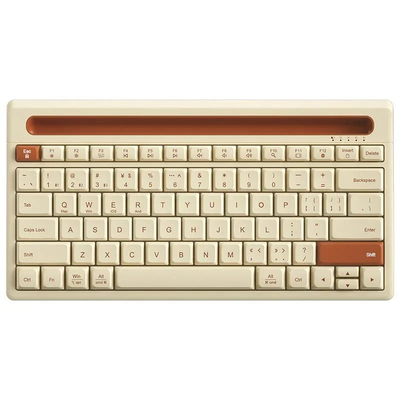 Belro wireless Bluetooth tablet keyboard with compact design and black keys, ideal for portable computer use.