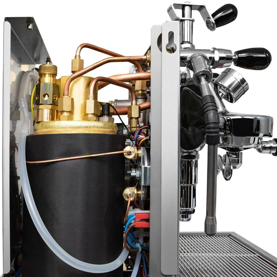 Bezzera Aria Top PID espresso machine by Casavibeo, featuring sleek stainless steel design and control panel with digital display.