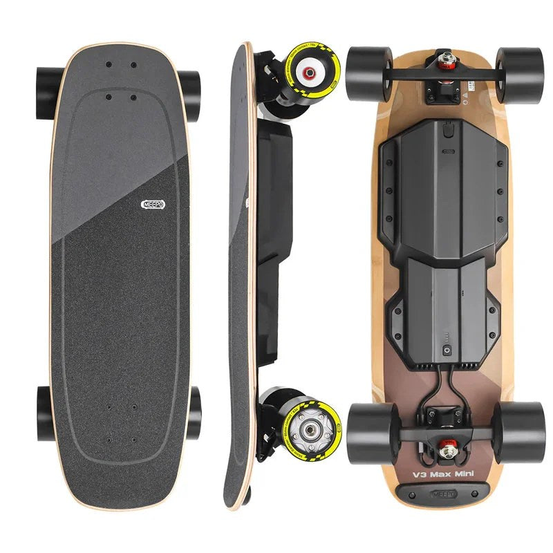 Casavibeo MEEPO MINI 3 MAX electric scooter with sleek design and compact size, visible with black frame and modern handlebars.