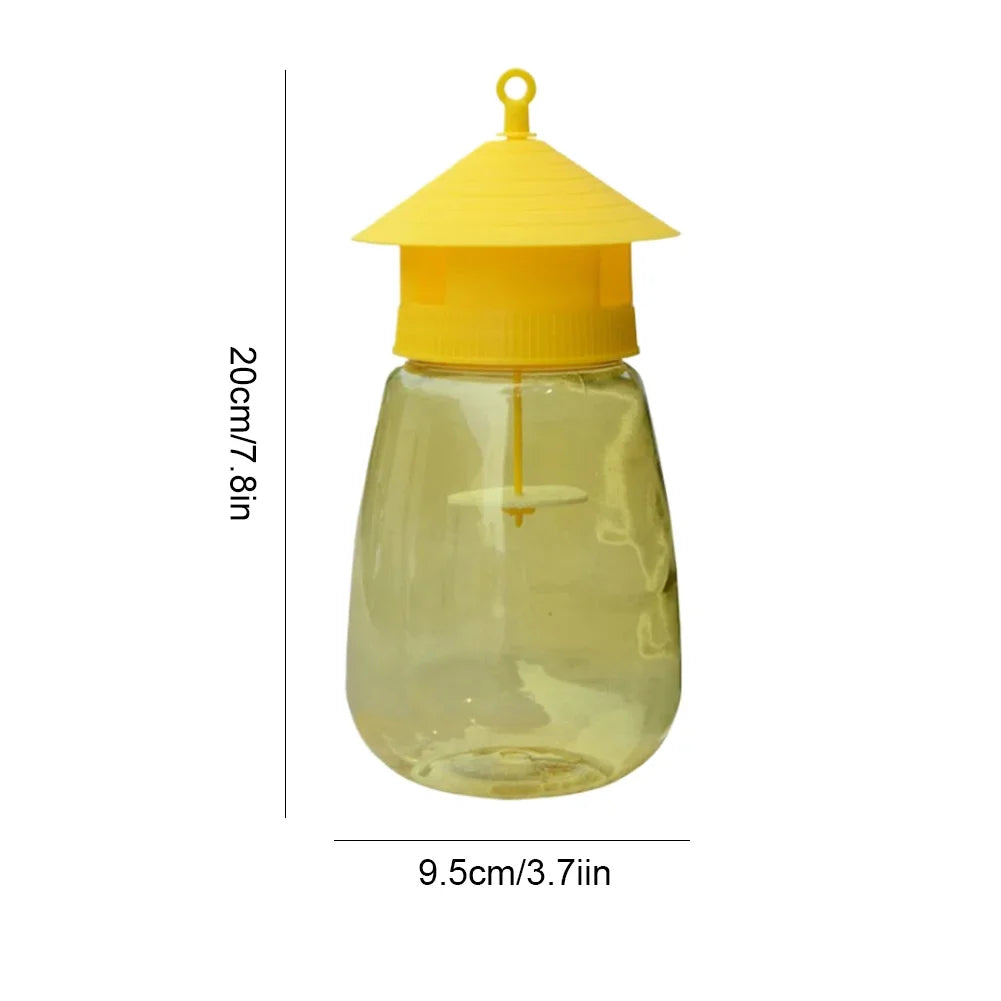 Belro Hanging Fruit Fly Trap for outdoor pest control, designed to attract and trap fruit flies in home and garden environments.