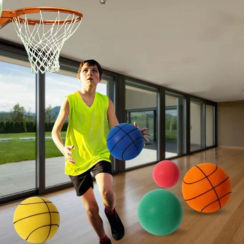 Belro Silent Basketball for team sports, featuring a sleek design and textured surface for improved grip and quiet play.