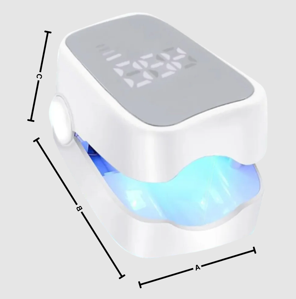 Belro painless nail fungus laser device used in health and beauty treatments for fungal nail infection removal.