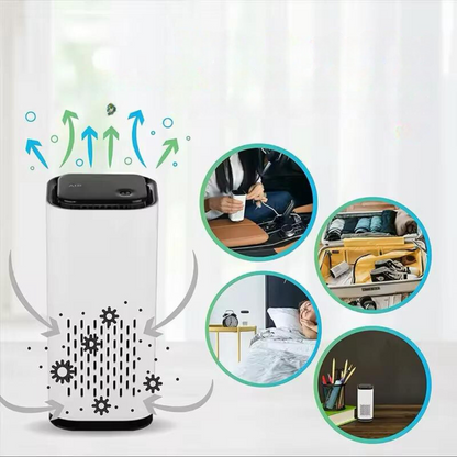 Belro Pet Air Freshener in a sleek container, designed to freshen air and eliminate odors for pet-friendly spaces.