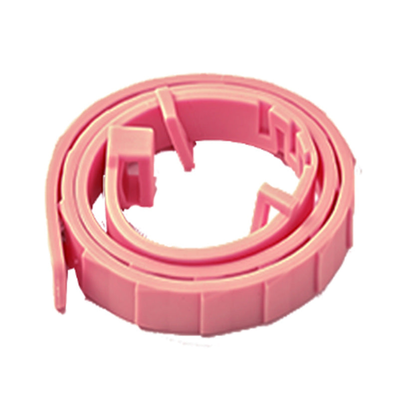 Belro tick and flea protection collar for dogs, showing the adjustable collar with a secure buckle and protective tags.
