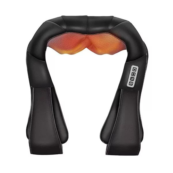 Belro U-shaped electric neck and shoulder massager with ergonomic design for relaxing muscle relief.
