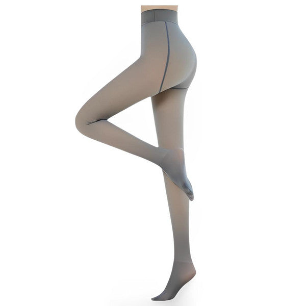 Belro warm fleece-lined tights for activewear, featuring soft fabric and snug fit for cold weather comfort.