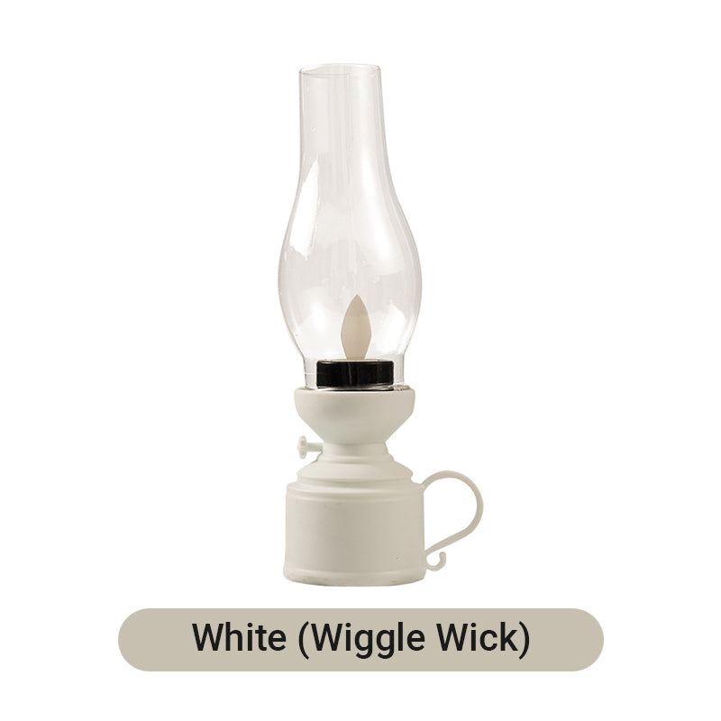 Belro LED vintage kerosene lamp with electronic swinging candle, decorative home and garden candle decor.