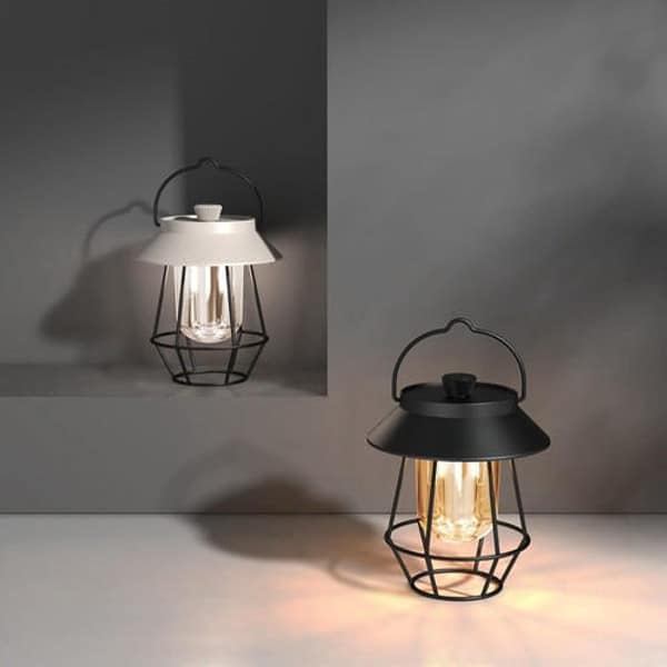 Wireless Belro outdoor table lamp with LED lighting, portable and suitable for outdoor use, ideal for nighttime ambient lighting.