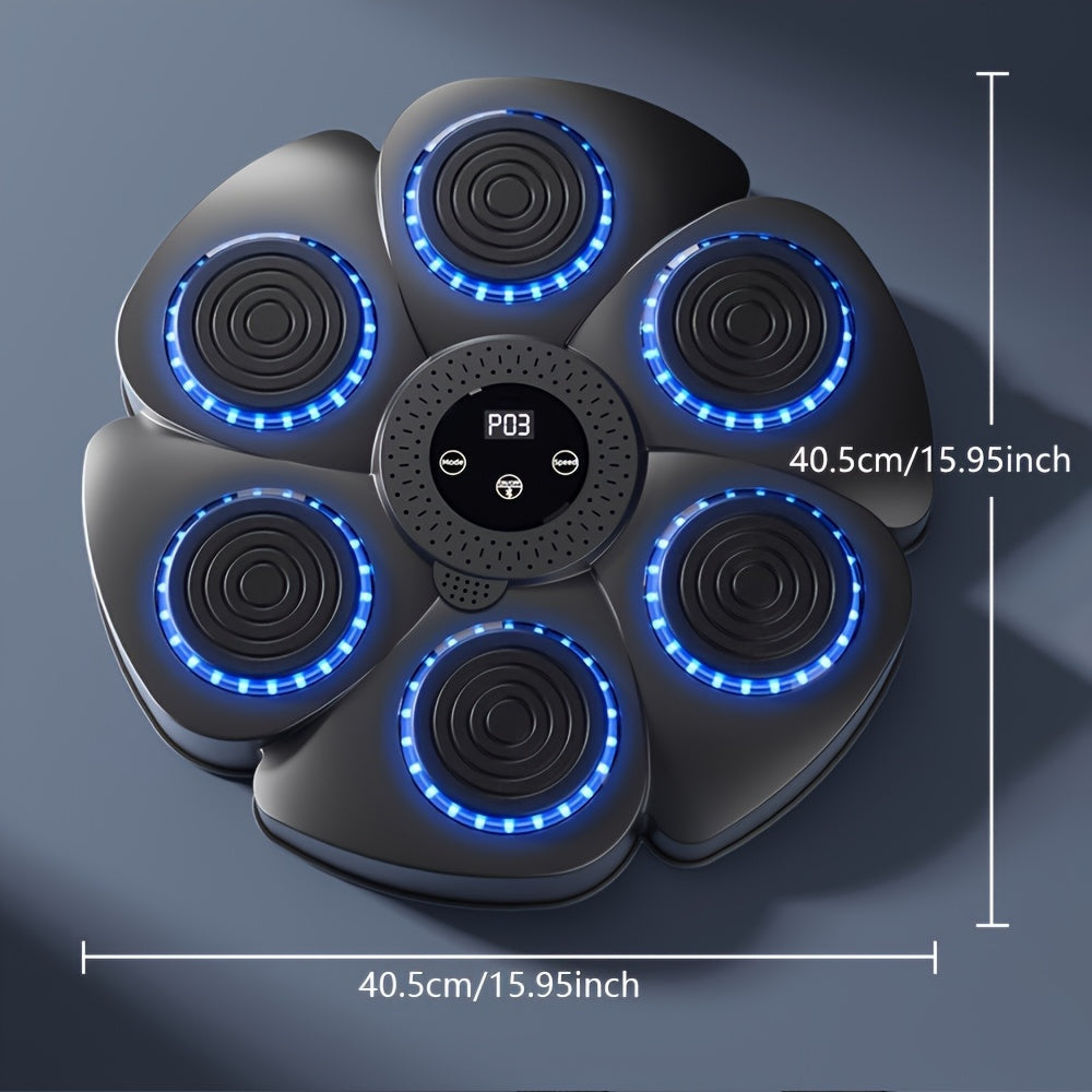 Wireless Music Boxing Machine by Belro, USB rechargeable wall-mounted target for men's fitness training.