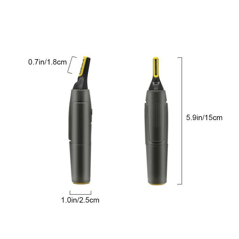 Belro ultra-thin precision trimmer for personal care, showing a sleek handheld electric grooming device with a metallic finish.