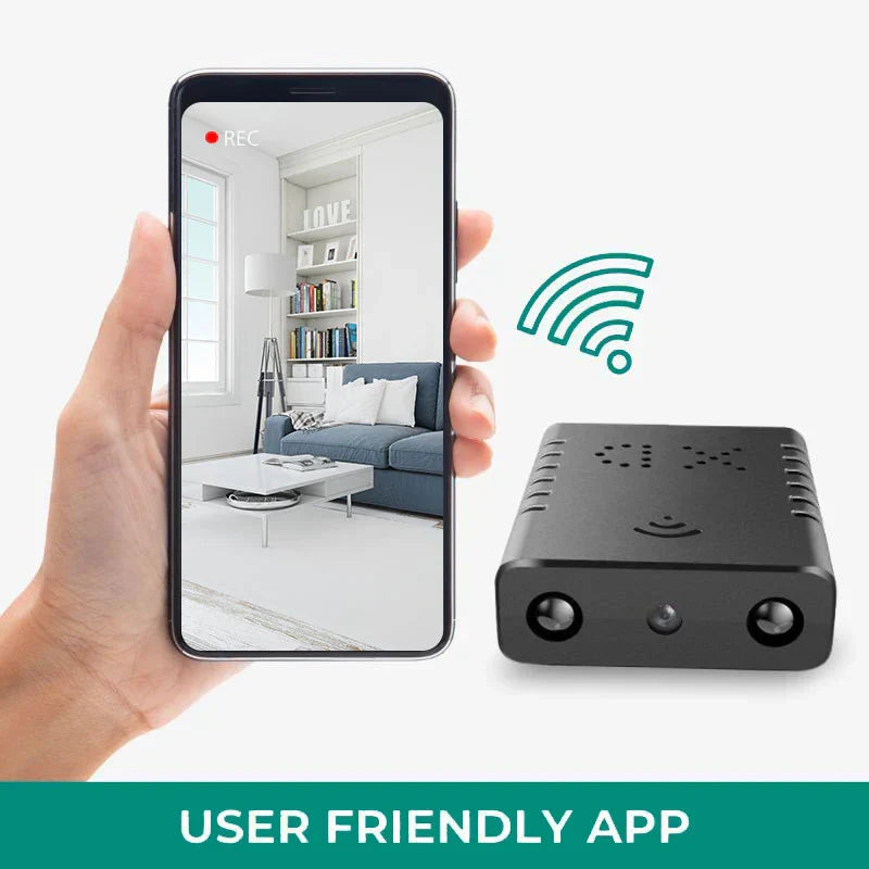 Belro WiFi Micro HD Video Camera with audio, compact camcorder for discreet surveillance and high-quality recording.