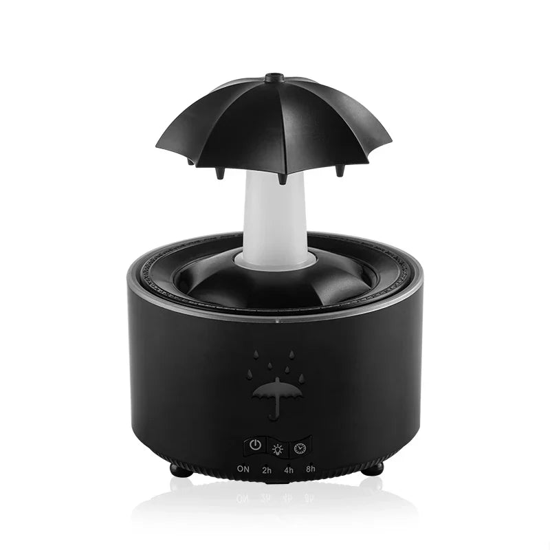 Belro aromatherapy humidifier displaying a sleek white design with a mist spray, ideal for health and beauty fragrance use.