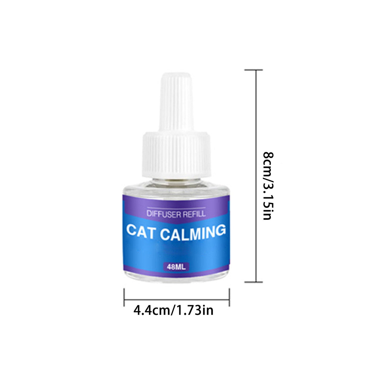 Belro pet calming spray diffuser for aromatherapy, featuring a sleek design and diffuser nozzle for calming pet environments.