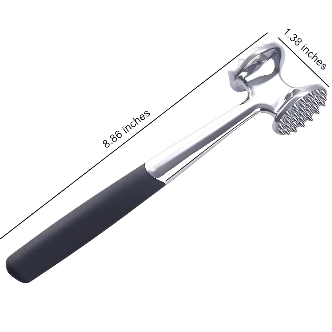 Belro meat pounder tool for kitchen and dining, with a sturdy handle and flat pounding surface for tenderizing meat.