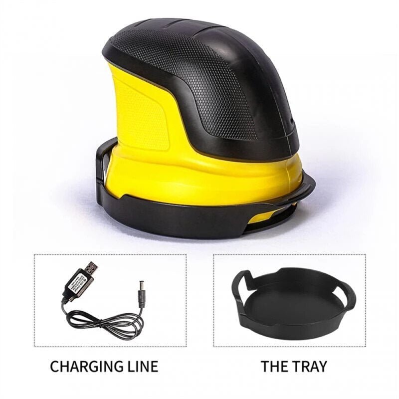 Belro USB rechargeable electric ice scraper for cars, compact anti-freeze electromagnetic snow removal device for outdoor use