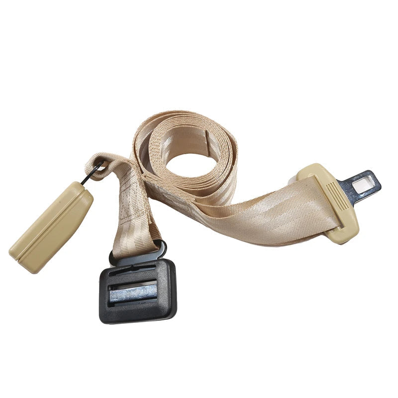Cream Belro maternity seat belt extender designed for pregnant women, providing extra comfort and safety during travel.