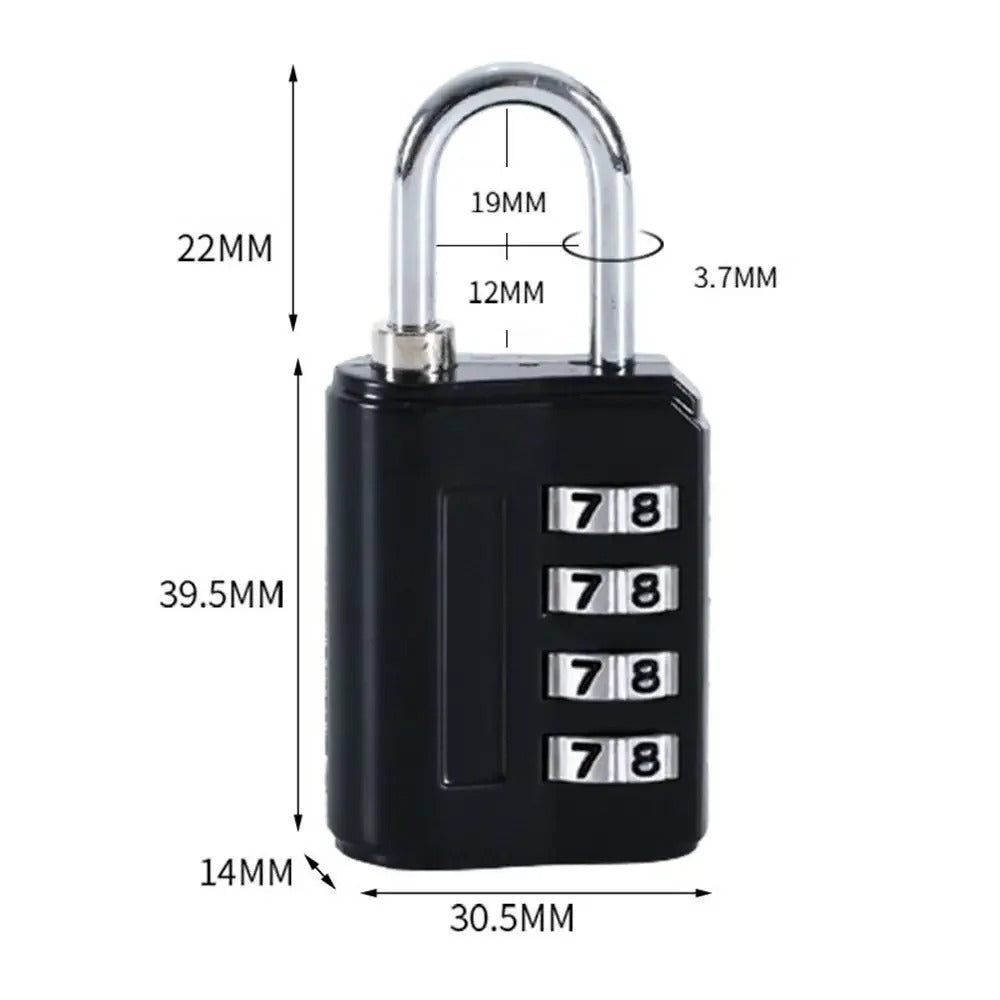 Belro luggage locks for outdoor travel security, featuring durable metal construction and key or combination access