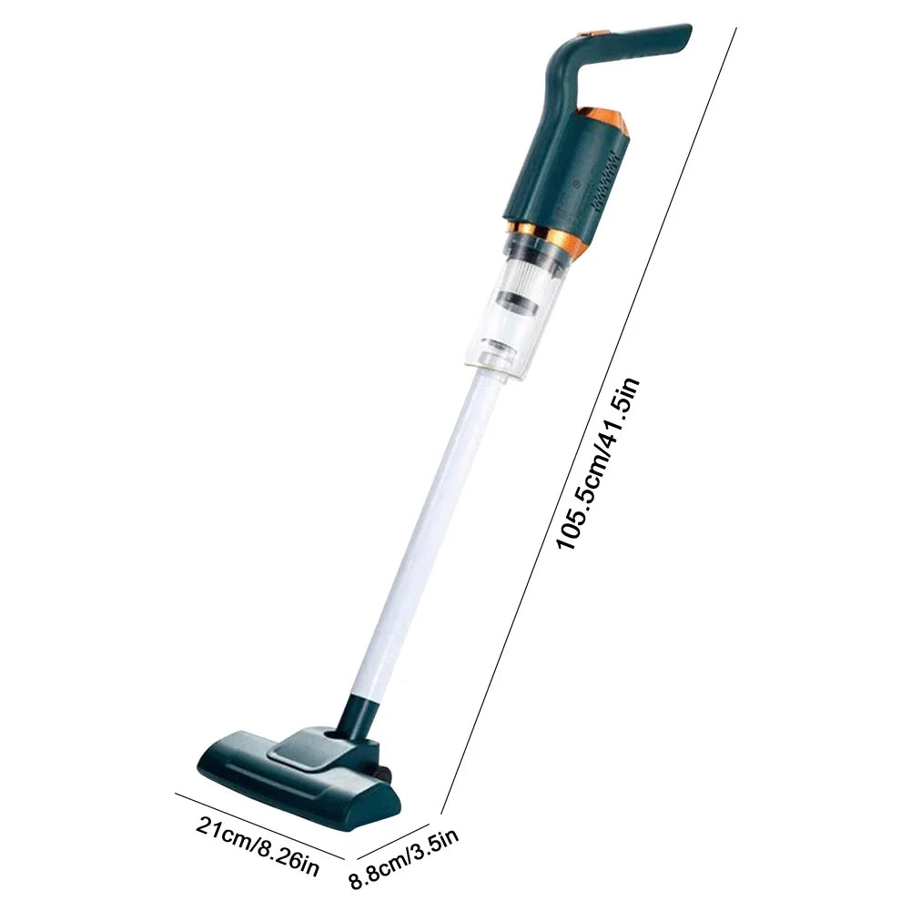 Belro portable cordless vacuum cleaner with ergonomic handle and compact design for easy home cleaning.