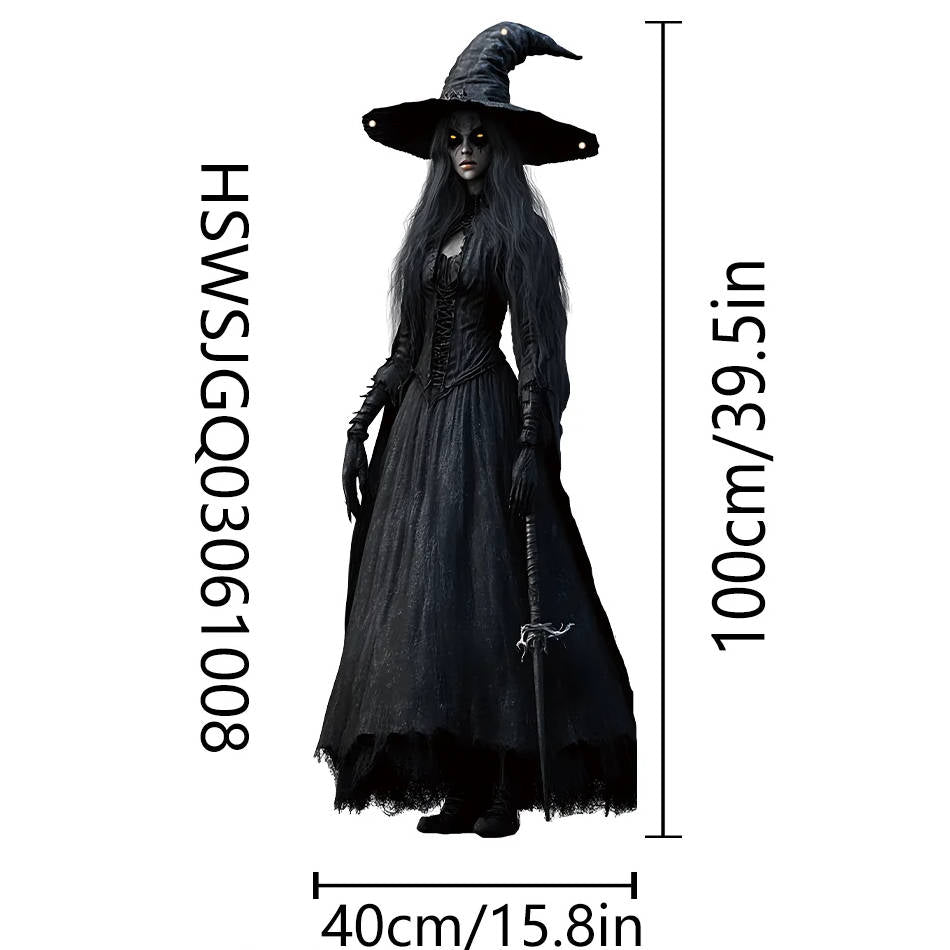 Belro hanging Halloween outdoor decoration with spooky pumpkin and ghost design for home and garden Halloween decor.
