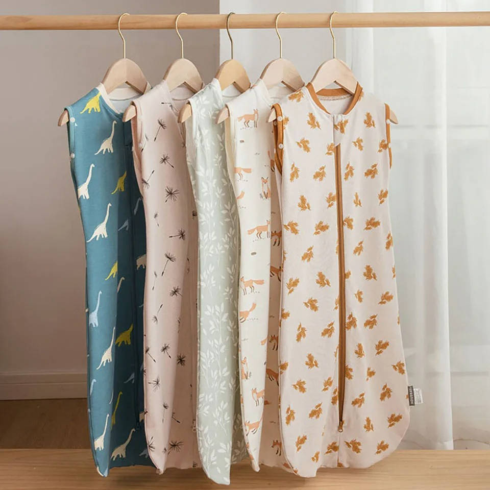 Belro baby sleeping bag in soft, cozy sleepwear clothing, designed to keep infants warm and comfortable during sleep.