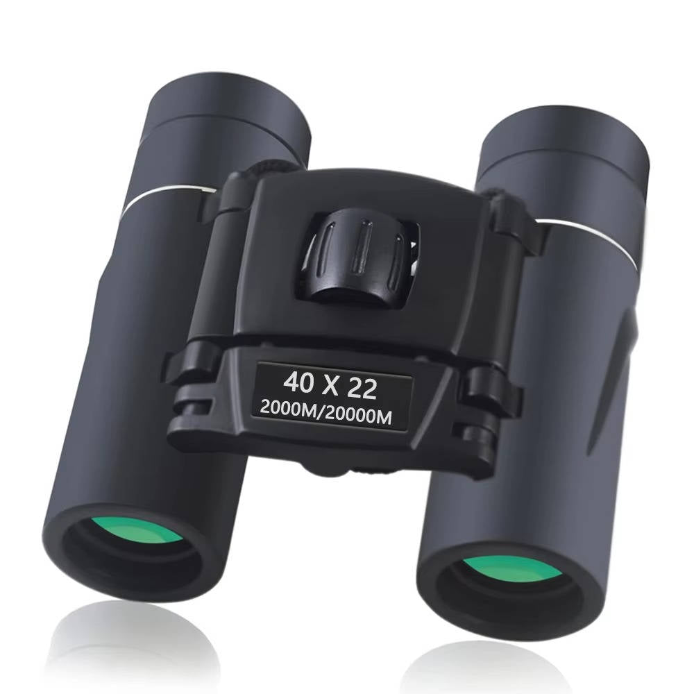 Belro Long Range 40x22 bird watching binoculars showing textured grip and large objective lenses for wildlife viewing.