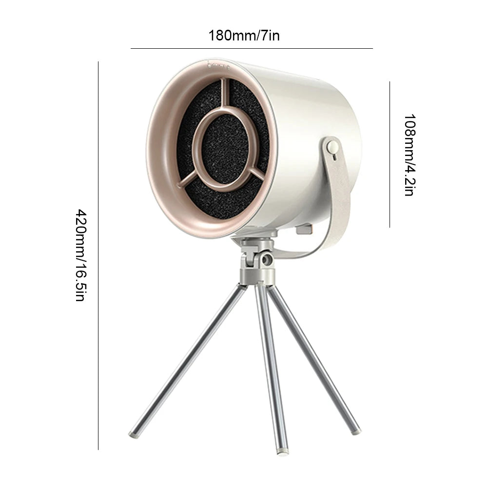 Belro portable desktop range hood and exhaust fan for kitchen, compact and lightweight for efficient air ventilation.