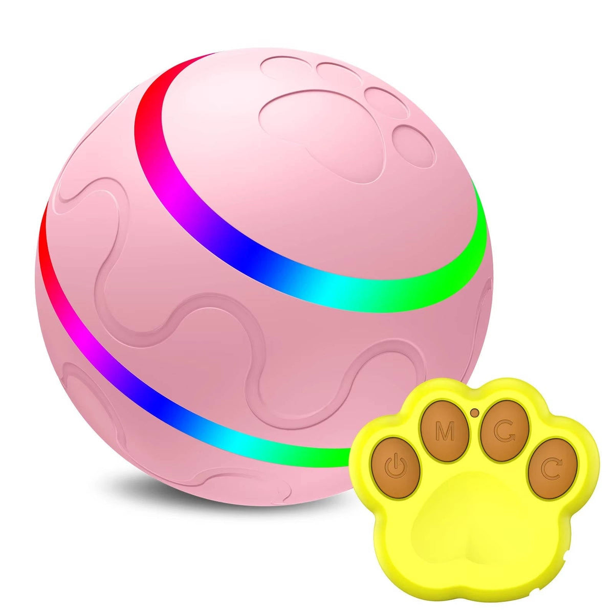 Belro interactive dog ball toy for pets, featuring durable design and engaging features for fun play sessions.