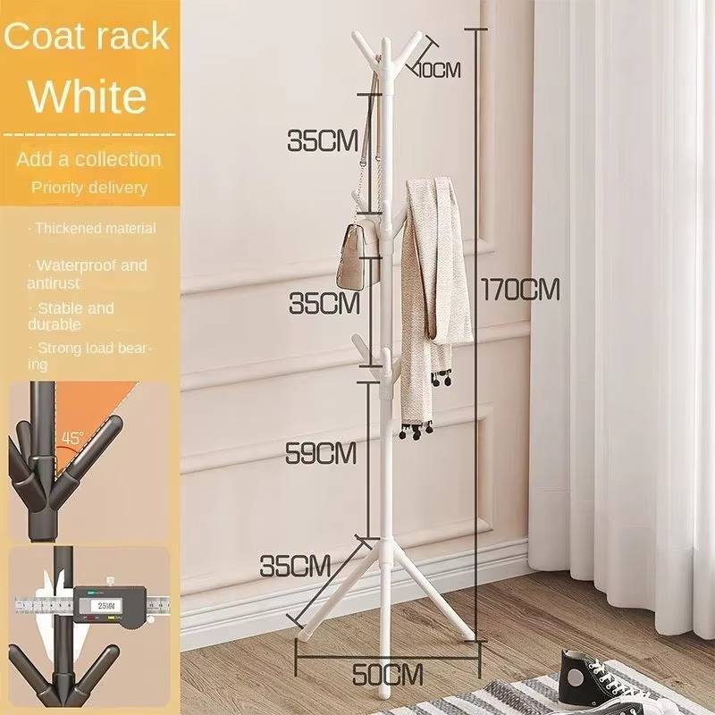 Belro floor standing clothes rack for men, with hanging space and shelf, made of metal for durable clothing storage.