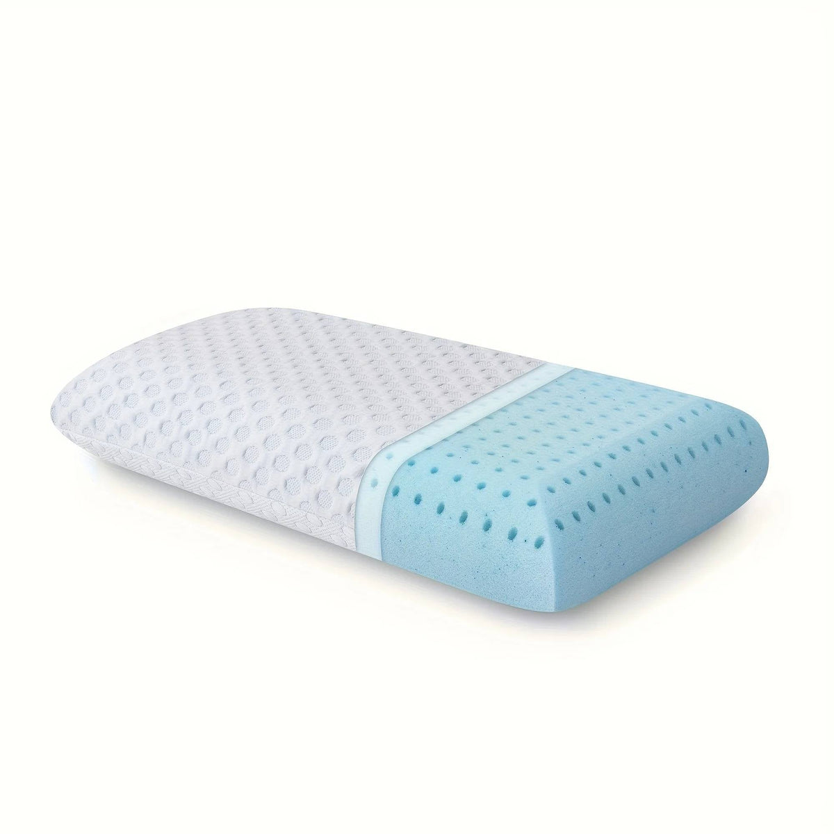Belro cooling pillow with breathable fabric and ergonomic design, ideal for comfortable, restful sleep in home bedding.