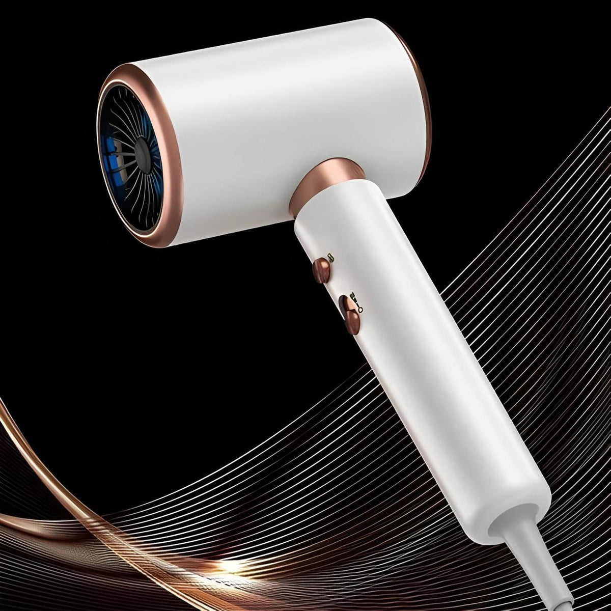 Belro professional hairdryer with digital controls and ergonomic handle, perfect for fast, salon-quality styling.