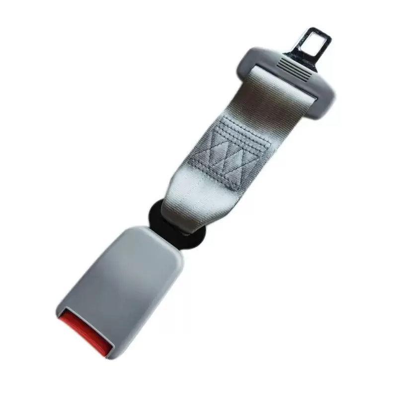 Gray Belro universal seat belt extender for car safety and comfort, designed for men to improve seat belt fit and convenience.