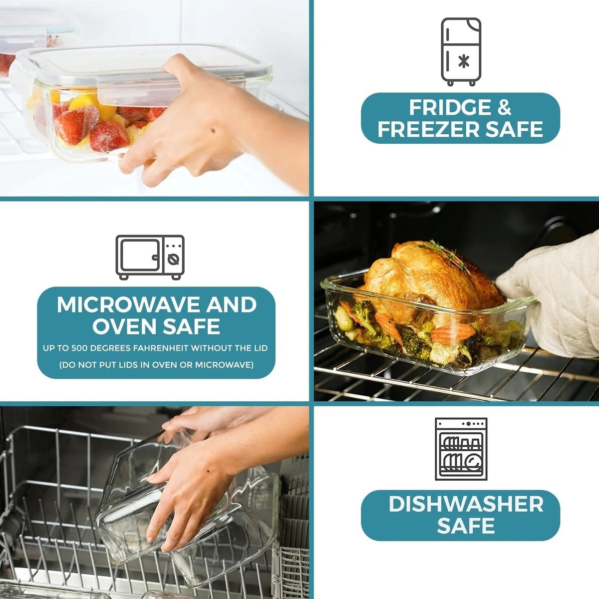 Set of 35 Belro food storage containers with clear lids, various sizes for kitchen organization and food freshness.