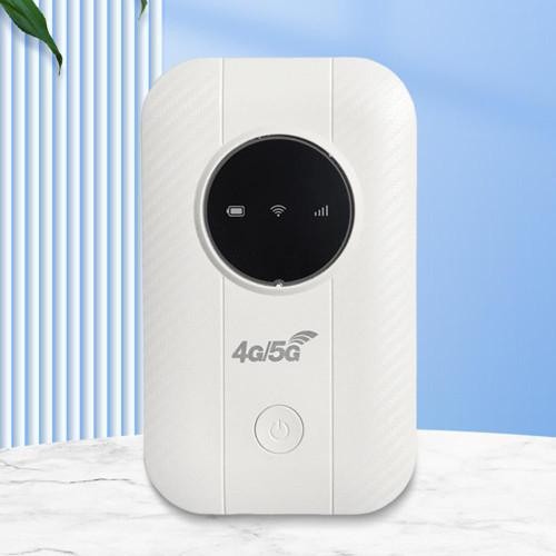 Belro portable WiFi router showing compact design and multiple antennas for strong wireless internet connectivity.