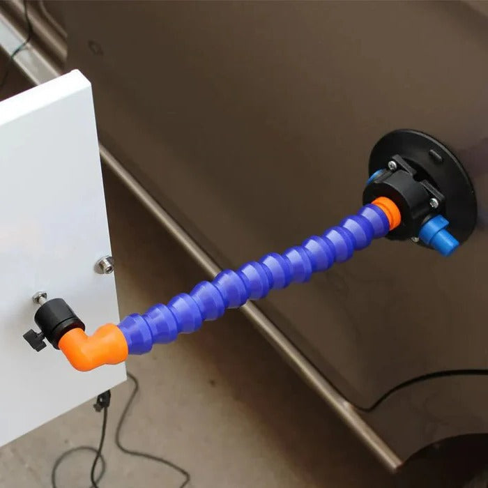Belro car dent repair tool for home use, featuring a durable plastic handle and metal pulling tab for dent removal.