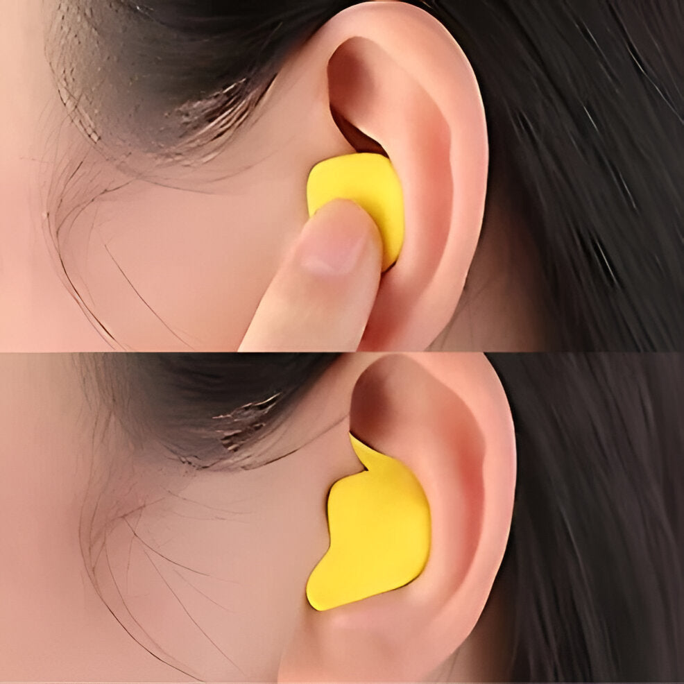 Belro noise-reducing ear plugs for snoring, designed to block sound and promote peaceful sleep.
