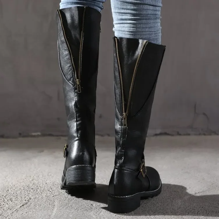 Belro elegant leather women's boots featuring a stylish design, perfect for various occasions and versatile footwear.
