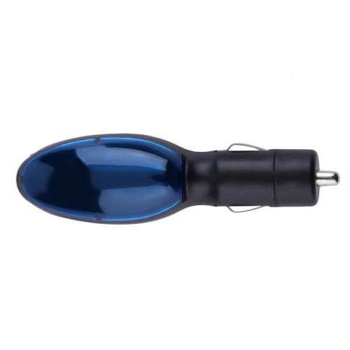 Belro car fuel economizer tool for improving fuel efficiency, shown in a close-up image with metallic and plastic components.