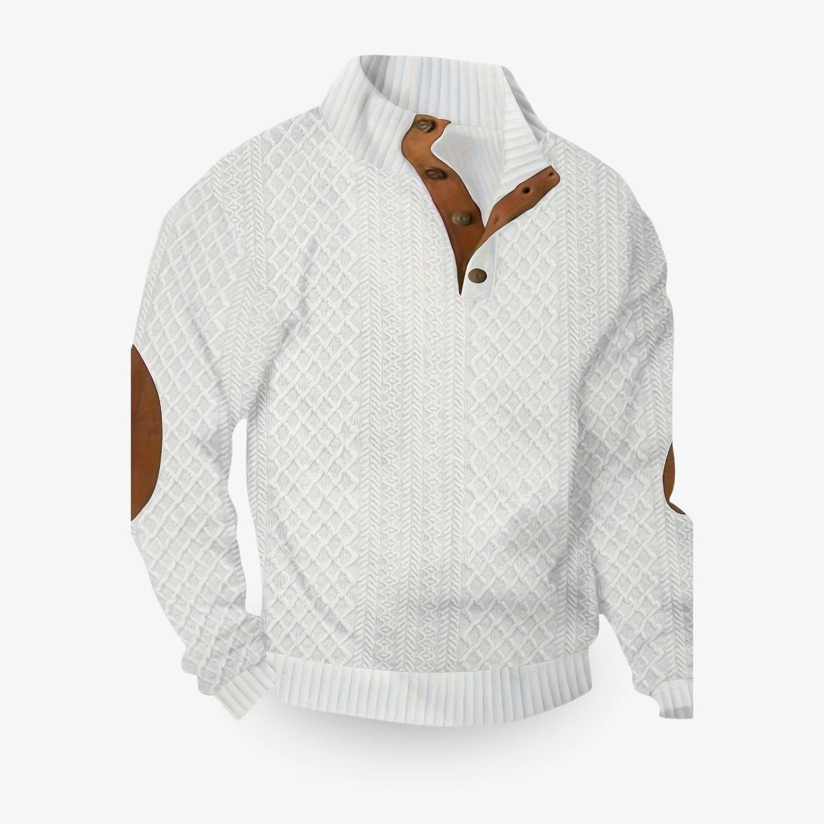 Belro men's warm and soft sweater featuring a cozy knit design, ideal for comfortable casual wear.