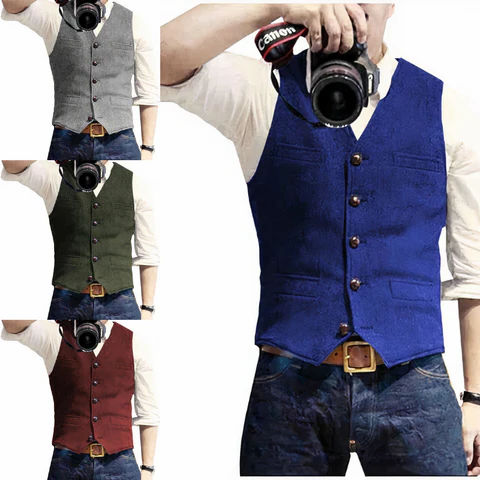 Belro stylish waistcoat, fashionable vest with tailored fit, made from high-quality fabric, suitable for formal or casual wear.