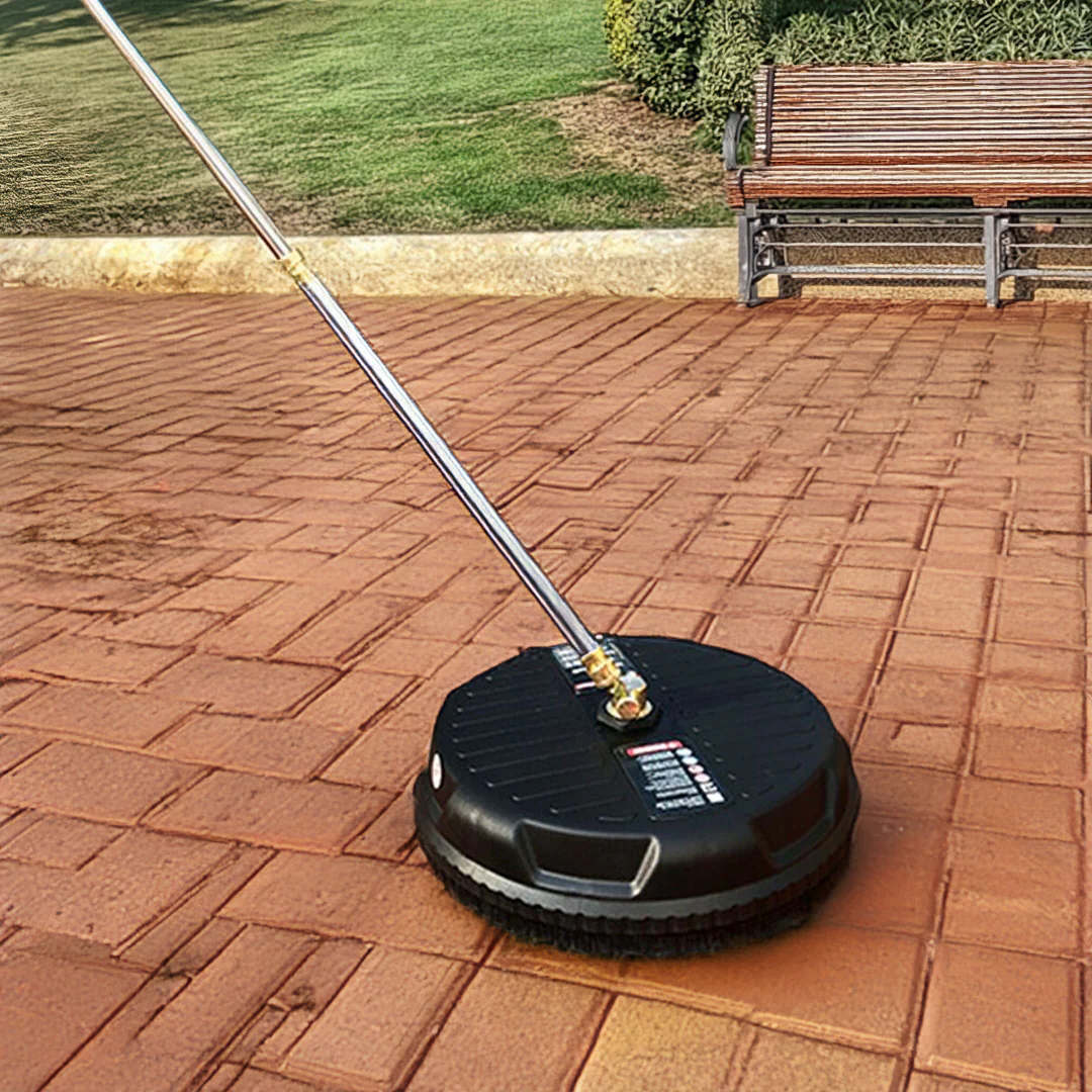 Belro professional pressure washer surface cleaner for men, shown in use on outdoor surfaces for efficient cleaning.