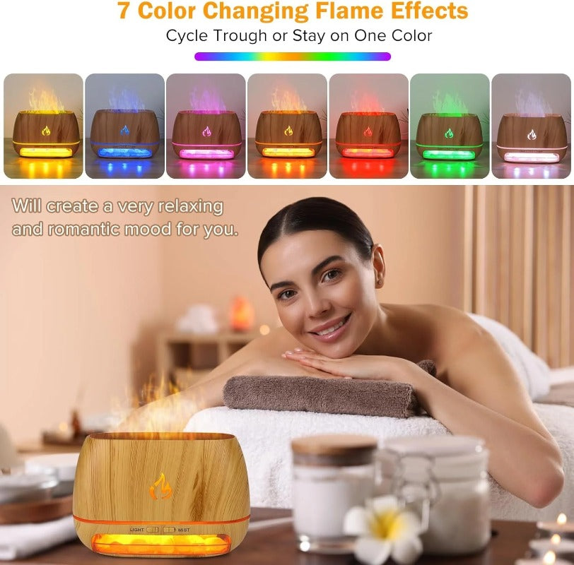 Belro Himalayan salt lamp for health and beauty, showing a warm-glowing pink salt crystal lamp on a wooden base.