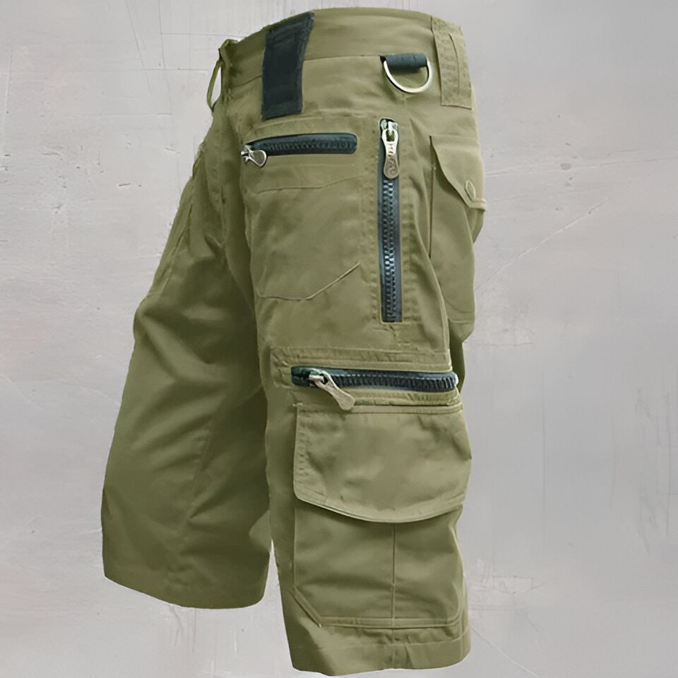 Men's tactical shorts by Belro, featuring multiple pockets and durable fabric, suitable for outdoor and tactical activities.