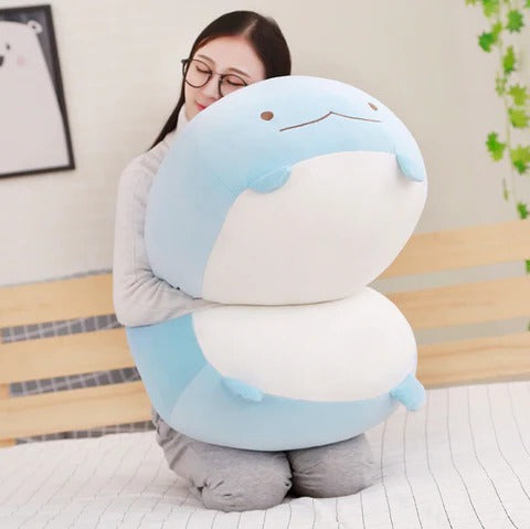 Belro Giant Ultra Squish Cartoon Plushie toy, soft and colorful stuffed doll with exaggerated cartoon features, perfect for cuddling.